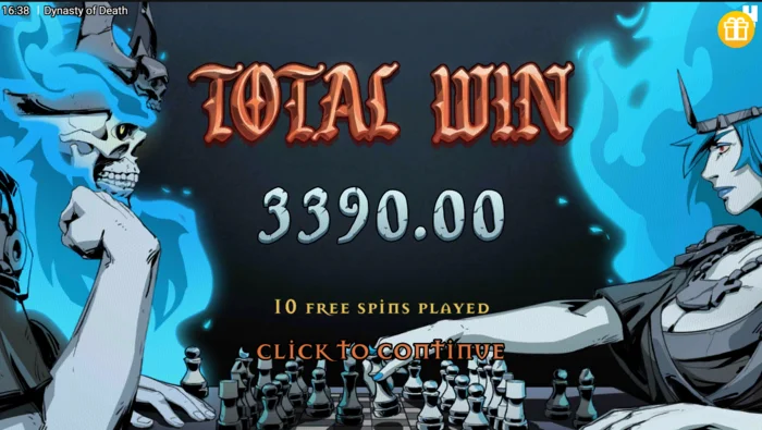 Dynasty of Death - gain final du duel